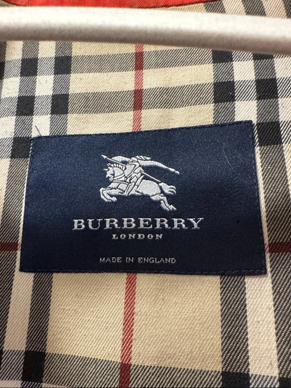 Vintage Burberry Trench Coat - Picture 3 of 5